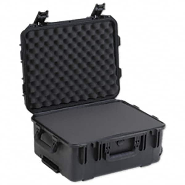 SKB Corporation - 16-3/4" Wide x 9-53/64" High, Clamshell Hard Case - Black, Polystyrene - Benchmark Tooling