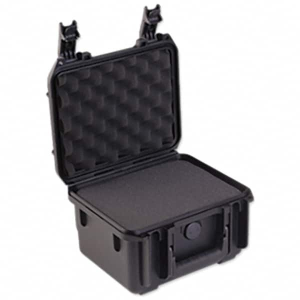 SKB Corporation - 9-1/2" Wide x 6-1/8" High, Clamshell Hard Case - Black, Polystyrene - Benchmark Tooling