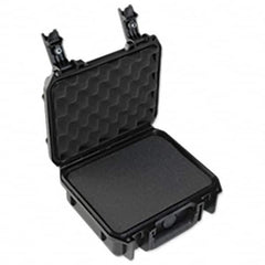 SKB Corporation - 9-11/16" Wide x 4-51/64" High, Clamshell Hard Case - Black, Polystyrene - Benchmark Tooling