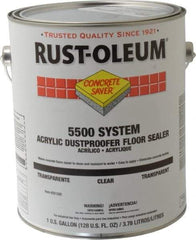Rust-Oleum - 1 Gal Can Semi Gloss Clear Sealer - <100 g/L VOC Content - Benchmark Tooling