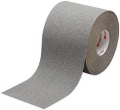 3M - Gray Solid Color Anti-Slip Vinyl Tape - 6" Wide x 60' Long - Benchmark Tooling