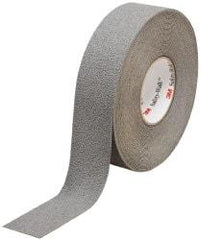 3M - Gray Solid Color Anti-Slip Vinyl Tape - 2" Wide x 60' Long - Benchmark Tooling