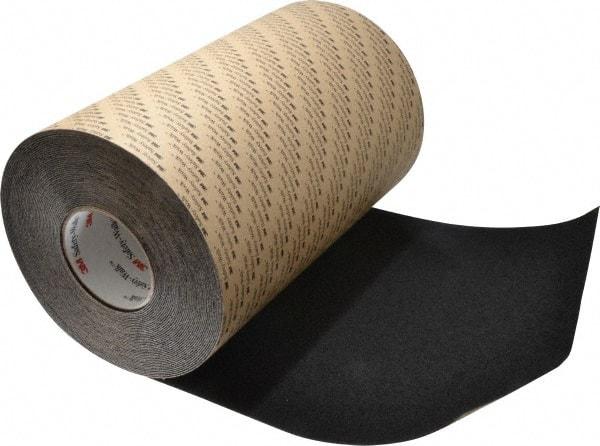 3M - Black Solid Color Anti-Slip Vinyl Tape - 12" Wide x 60' Long - Benchmark Tooling