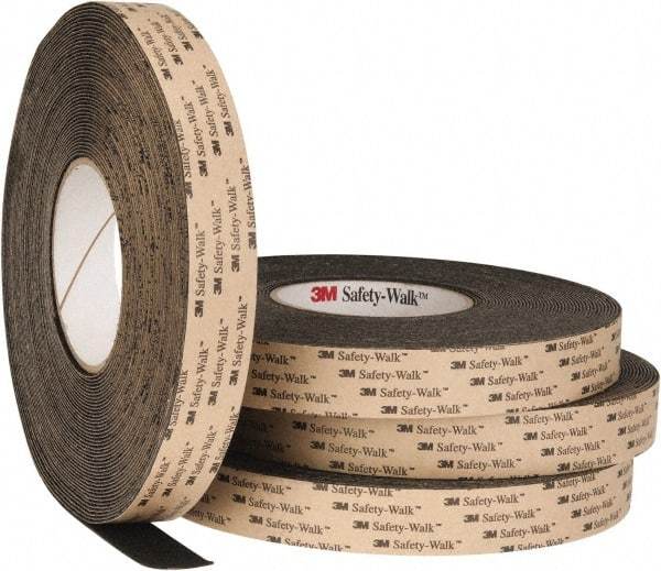 3M - Black Solid Color Anti-Slip Vinyl Tape - 1" Wide x 60' Long - Benchmark Tooling