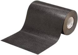 3M - Black Solid Color Anti-Slip Vinyl Tape - 18" Wide x 60' Long - Benchmark Tooling