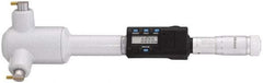 Mitutoyo - 2-1/2" to 3", IP65, TiN Finish, Electronic Inside Micrometer - 0.00005" Resolution, 0.00015" Accuracy - Benchmark Tooling