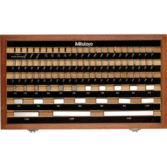 Precision Inch and Metric Rectangular Gage Block Set - Model 516-902-26-81 Pieces - Grade 2(A+) - Steel - Benchmark Tooling