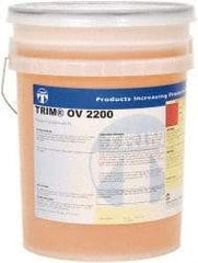 Master Fluid Solutions - Trim OV 2200, 5 Gal Pail Cutting & Grinding Fluid - Straight Oil, For Thread Rolling - Benchmark Tooling