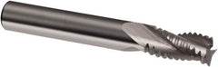 Guhring - 5/8", 1-1/4" LOC, 5/8" Shank Diam, 3-1/2" OAL, 3 Flute, Solid Carbide Square End Mill - Single End, Uncoated, Spiral Flute, 30° Helix, Right Hand Cut, Right Hand Flute, Series 3184 - Benchmark Tooling