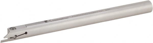 Kennametal - A4SS, Internal, Right Hand, 12mm Max Depth of Cut, 2mm Min Groove Width, Indexable Grooving Tool Holder - A4G0200M2SP02B Insert Compatibility, 3/4" Shank Width, 203.5mm OAL, Through Coolant - Benchmark Tooling
