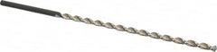 Walter-Titex - #8 130° 2-Flute High Speed Steel Extra Length Drill Bit - Benchmark Tooling