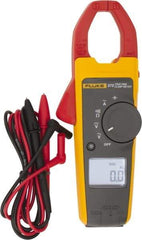 Fluke - 373, CAT IV, CAT III, Digital True RMS Clamp Meter with 1.26" Clamp On Jaws - 600 VAC/VDC, 600 AC Amps, Measures Voltage, Capacitance, Current, Resistance - Benchmark Tooling