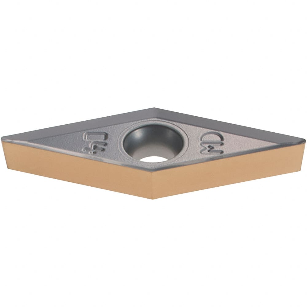 Iscar - VCGT130304 MD Grade IC807 Carbide Turning Insert - TiAlN Finish, 35° Diamond, 5/16" Inscr Circle, 1/8" Thick, 1/64" Corner Radius - Benchmark Tooling