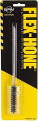 Brush Research Mfg. - 1/2" to 0.551" Bore Diam, 0.8333333 Grit, Aluminum Oxide Flexible Hone - Extra Fine, 8" OAL - Benchmark Tooling