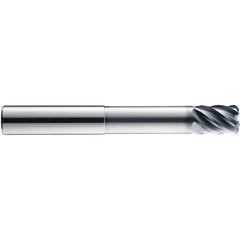 8.0 End Mill 6FL 0.50R TX - T-CARB 8x8x10x75 - Exact Industrial Supply