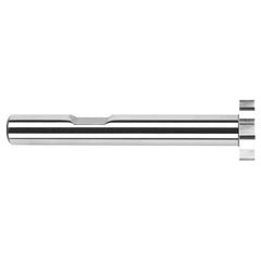 ‎1.5000″ (1-1/2″) Cutter Diameter × 0.3120″ (5/16″) Width Carbide Square Large Diameter Standard Keyseat Cutter, 16 Flutes - Exact Industrial Supply