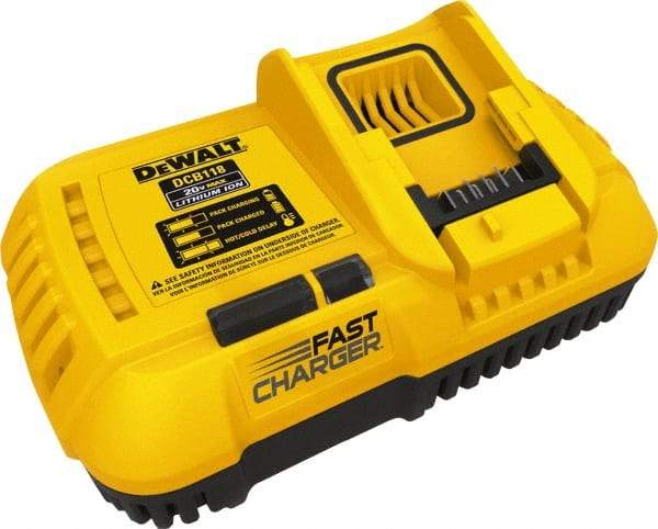 DeWALT - 20 & 60 Volt, Lithium-Ion Power Tool Charger - AC Wall Outlet Power Source - Benchmark Tooling