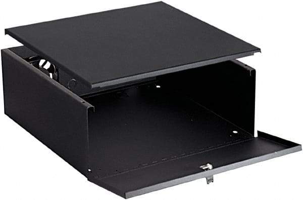 Video Mount - Security Camera DVR Lock Box - Black - Benchmark Tooling