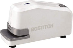 Stanley Bostitch - 25 Sheet Flat-Clinch Electric Stapler - White - Benchmark Tooling