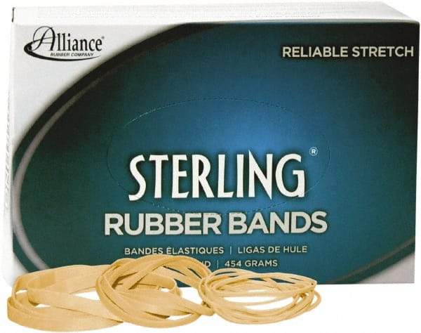 Alliance - 1" Circumference, 1/16" Wide, Ergonomic Rubber Band Strapping - 7,100 Pieces - Benchmark Tooling