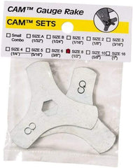 SEYMOUR-MIDWEST - 2 Piece, 3 Setting, Size 8 Gauge Rake Cam Set - Use with Seymour Midwest, #57001, #57002, #57010, #57011, #57012 - Benchmark Tooling
