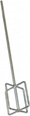SEYMOUR-MIDWEST - Metal High Viscosity Mixing Paddle - 26" Long x 5" Wide, Compatible with 5 Gal Containers - Benchmark Tooling