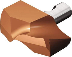 Sandvik Coromant - Series CoroDrill 870, 10.4mm Diam Grade 3234 142° Replaceable Drill Tip - Carbide, TiAlN Finish, 6 Seat Size - Benchmark Tooling