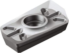 Sandvik Coromant - R790160450 NL Grade H13A Carbide Milling Insert - Uncoated, 4mm Thick, 0.433" Inscribed Circle, 5mm Corner Radius - Benchmark Tooling