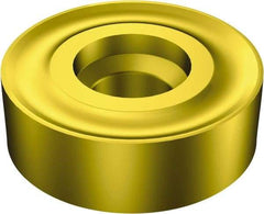 Sandvik Coromant - RNMX5018 MR Grade 2135 Carbide Turning Insert - TiCN/AI2O3/TiN Finish, Round, 2" Inscr Circle, 18mm Thick - Benchmark Tooling