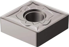 Sandvik Coromant - CNMG644 SMR Grade H13A Carbide Turning Insert - Uncoated, 80° Diamond, 3/4" Inscr Circle, 1/4" Thick, 1/16" Corner Radius - Benchmark Tooling