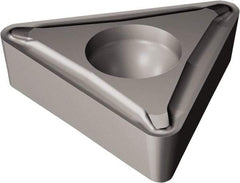 Sandvik Coromant - TCMT21.52 UF Grade 5015 Carbide Turning Insert - Uncoated, 60° Triangle, 1/4" Inscr Circle, 3/32" Thick, 1/32" Corner Radius - Benchmark Tooling