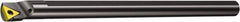 Sandvik Coromant - 0.5984" Min Bore Diam, 8" OAL, 1/2" Shank Diam, E..STFPR/L Indexable Boring Bar - Screw-On Holding Method - Benchmark Tooling
