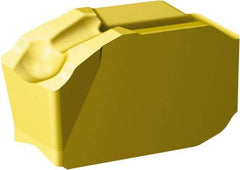 Sandvik Coromant - QDG CL 1135 Grade, 0.1181" Cutting Width, Carbide Cutoff Insert - 0° Neutral Lead Angle, 0.0118" Cnr Rad, TiCN/Al2O3/TiN Coated - Benchmark Tooling