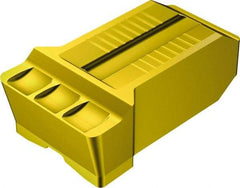 Sandvik Coromant - RN123 GR Grade 2135, 15mm Cutting Width Carbide Grooving Insert - Neutral, 1.2mm Corner Radius, TiCN/Al2O3/TiN Finish - Benchmark Tooling