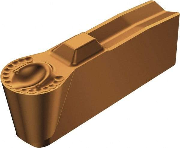 Sandvik Coromant - 50N151.3 7P Grade 1125, 6mm Cutting Width Carbide Grooving Insert - Neutral, TiAlN Finish - Benchmark Tooling