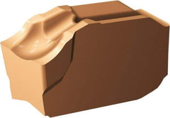 Sandvik Coromant - QDG CO 1145 Grade, 0.1181" Cutting Width, Carbide Cutoff Insert - 5° Left Hand Lead Angle, 0.0039" Cnr Rad, Oxide Coated - Benchmark Tooling