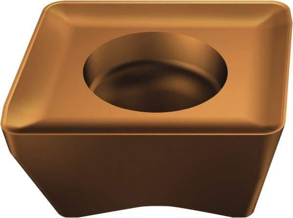 Sandvik Coromant - 690100516 SL Grade 1030 Carbide Milling Insert - TiAlN Finish, 5.2mm Thick, 10mm Inscribed Circle, 1.6mm Corner Radius - Benchmark Tooling