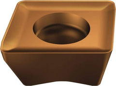 Sandvik Coromant - 690100516 SL Grade 1030 Carbide Milling Insert - TiAlN Finish, 5.2mm Thick, 10mm Inscribed Circle, 1.6mm Corner Radius - Benchmark Tooling