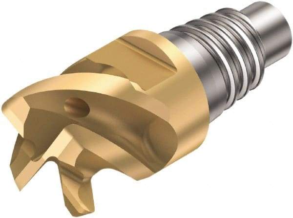 Sandvik Coromant - 316-SM Grade 1030 Carbide End Milling Tip Insert - TiAlN Finish, 4 Flutes, 16mm Cutting Diam, 10mm Depth of Cut, 18.7mm Extension, 0.0787" Cnr Rad, 50° Helix - Benchmark Tooling