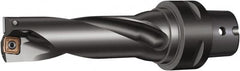 Sandvik Coromant - 144mm Max Drill Depth, 4xD, 35mm Diam, Indexable Insert Drill - 2 Inserts, C5 Modular Connection Shank - Benchmark Tooling