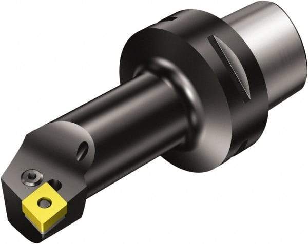 Sandvik Coromant - Left Hand, C6 CNMG 432 Modular Turning and Profiling Cutting Unit Head - Lever Holding Method, 1.2598 Inch Hole Diameter, Through Coolant - Benchmark Tooling