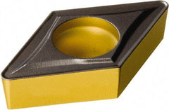 Sandvik Coromant - DCMT32.53 UR Grade 4335 Carbide Turning Insert - TiCN/AI2O3/TiN Finish, 55° Diamond, 3/8" Inscr Circle, 5/32" Thick, 3/64" Corner Radius - Benchmark Tooling