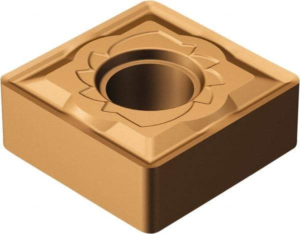 Sandvik Coromant - SNMG431 SM Grade 1125 Carbide Turning Insert - TiAlN/AlCr2O3 Finish, 90° Square, 1/2" Inscr Circle, 3/16" Thick, 1/64" Corner Radius - Benchmark Tooling