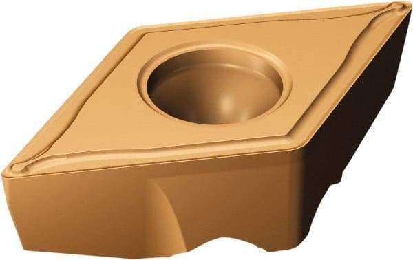 Sandvik Coromant - TRDC1308 M Grade 1125 Carbide Turning Insert - TiAlN/AlCr2O3 Finish, 55° Diamond, 11mm Inscr Circle, 5.525mm Thick, 1/32" Corner Radius - Benchmark Tooling