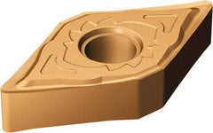 Sandvik Coromant - DNGG443 SGF Grade 1115 Carbide Turning Insert - 55° Diamond, 1/2" Inscr Circle, 1/4" Thick, 3/64" Corner Radius - Benchmark Tooling