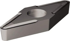 Sandvik Coromant - VBMT21.51 UF Grade H13A Carbide Turning Insert - Uncoated, 35° Diamond, 1/4" Inscr Circle, 3/32" Thick, 1/64" Corner Radius - Benchmark Tooling