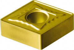 Sandvik Coromant - CNMG643 MR Grade 235 Carbide Turning Insert - TiCN/TiN Finish, 80° Diamond, 3/4" Inscr Circle, 1/4" Thick, 3/64" Corner Radius - Benchmark Tooling