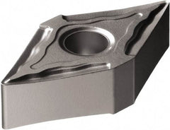 Sandvik Coromant - DNMG332 MF Grade 5015 Cermet Turning Insert - Uncoated, 55° Diamond, 3/8" Inscr Circle, 3/16" Thick, 1/32" Corner Radius - Benchmark Tooling