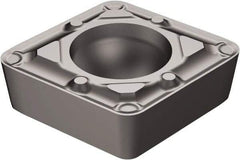 Sandvik Coromant - CCMT32.51 WF Grade 5015 Carbide Turning Insert - Uncoated, 80° Diamond, 3/8" Inscr Circle, 5/32" Thick, 1/64" Corner Radius - Benchmark Tooling