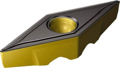 Sandvik Coromant - TRVB1308 F Grade 2220 Carbide Turning Insert - TiCN/AI2O3/TiN Finish, Diamond, 8mm Inscr Circle, 4.53mm Thick, 1/32" Corner Radius - Benchmark Tooling